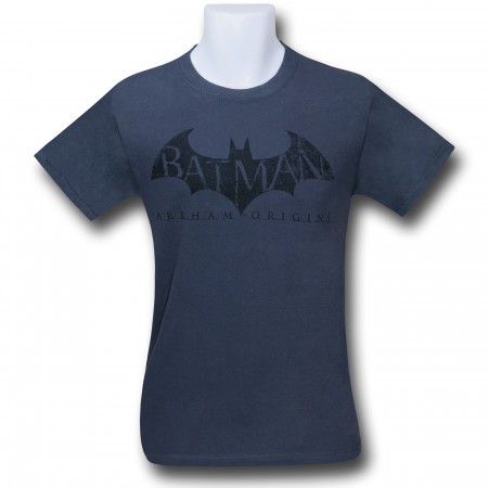 Batman Arkham Origins Cracked Logo T-Shirt