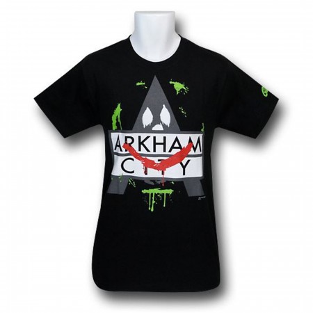 Arkham City Joker's Symbol T-Shirt