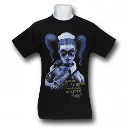 Batman Arkham Asylum Harley Quinn Inmate T-Shirt