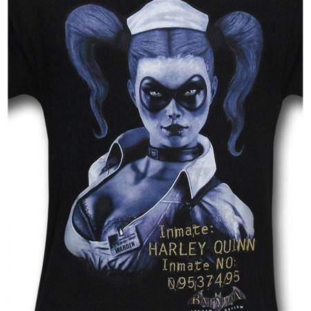 Batman Arkham Asylum Harley Quinn Inmate T-Shirt