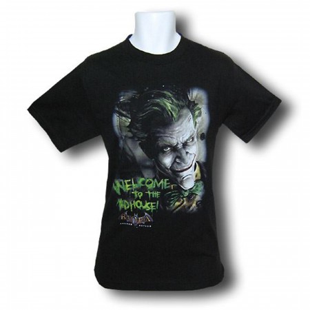 Batman Arkham Asylum Madhouse Welcome T-Shirt