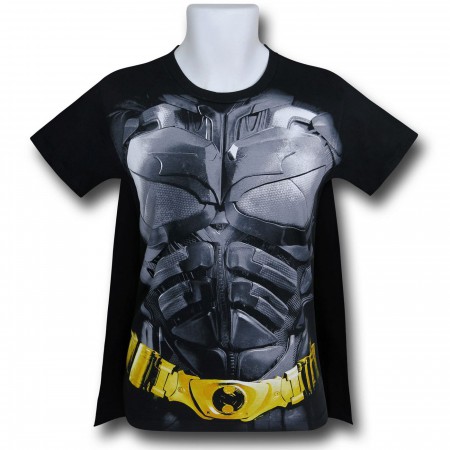 Batman Dark Knight Armor Costume & Cape T-Shirt