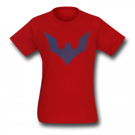 Batman Beyond Symbol on Red T-Shirt