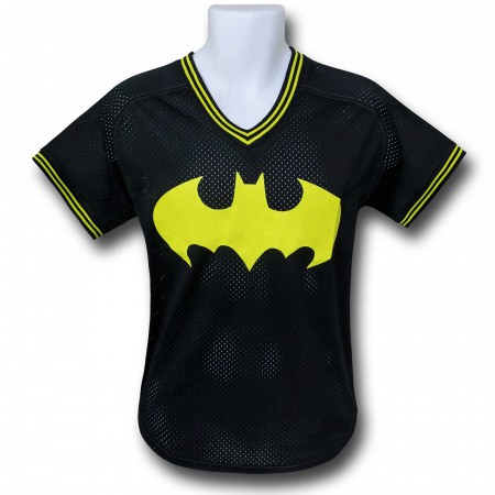 Batman Black Athletic Mesh Jersey