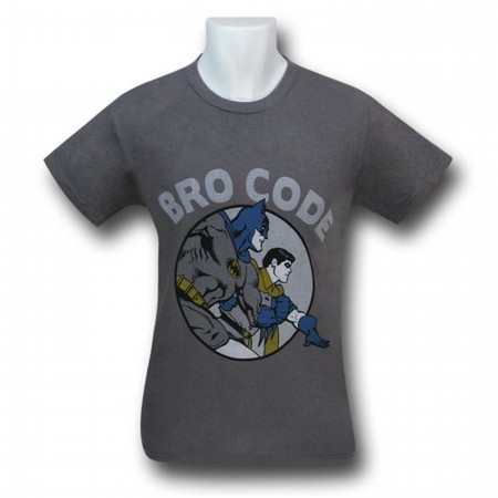 Batman and Robin Bro Code T-Shirt