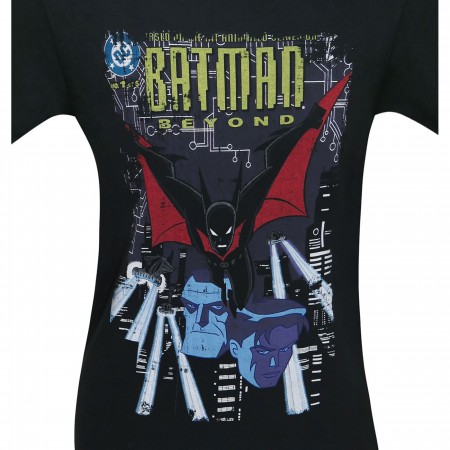 Batman Beyond Distressed #1 Cover Men's T-Shirt