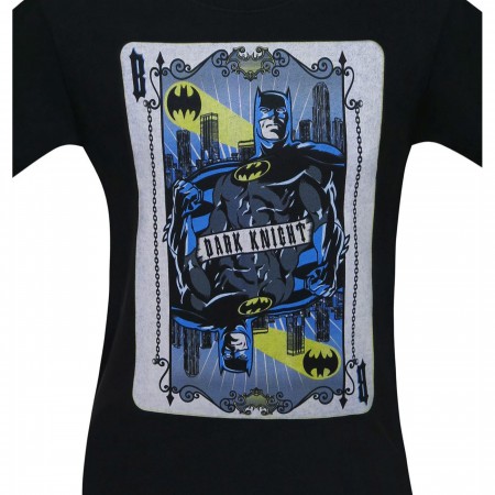 Batman Playing Card Men's T-Shirt