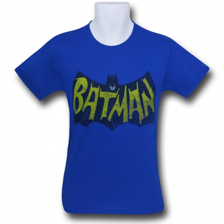Batman Vintage Distressed Logo T-Shirt