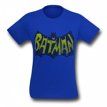Batman Vintage Distressed Logo T-Shirt