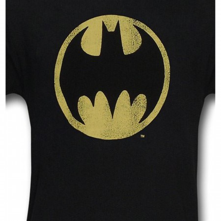 Batman Distressed Bat Signal T-Shirt