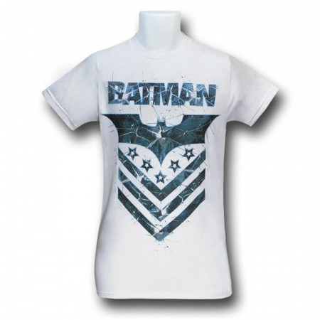 Batman Dark Knight Rises Chevron Distressed T-Shirt
