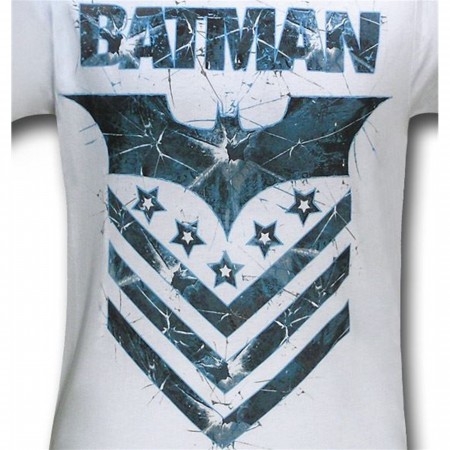 Batman Dark Knight Rises Chevron Distressed T-Shirt