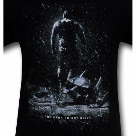 Batman Dark Knight Rises Broken Bat T-Shirt