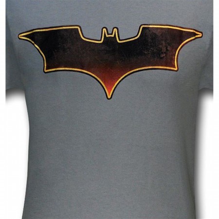 Batman Dark Knight Rises Tainted Symbol T-Shirt