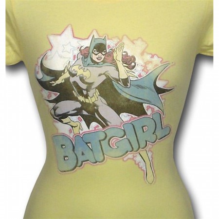 Batgirl Kick-Ass Yellow Women's T-Shirt