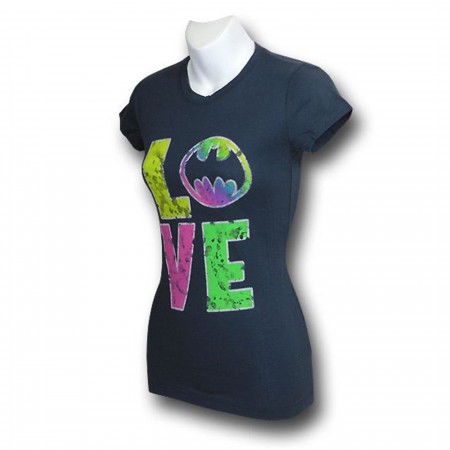Batgirl Love Batman Juniors T-Shirt