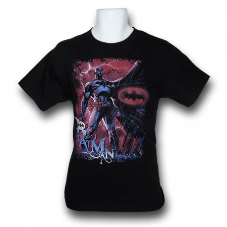 Batman Red Gotham Reign T-Shirt