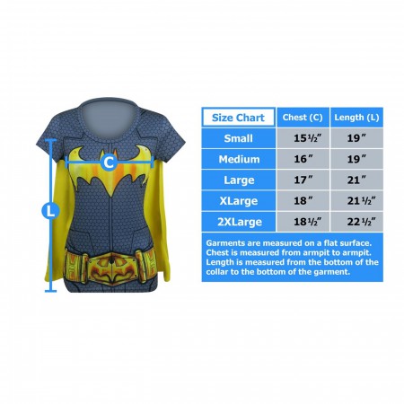 Batgirl Suit Up Women's Costume T-Shirt