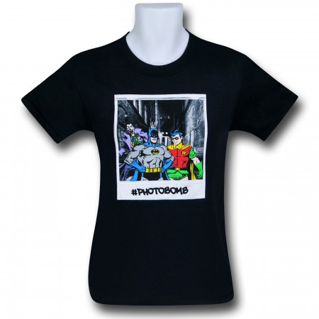 Batman & Robin Joker Photobomb T-Shirt