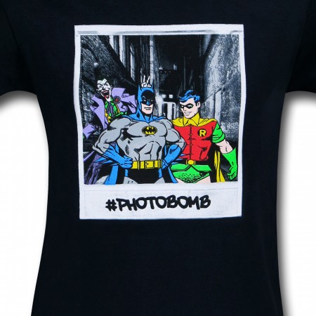 Batman & Robin Joker Photobomb T-Shirt