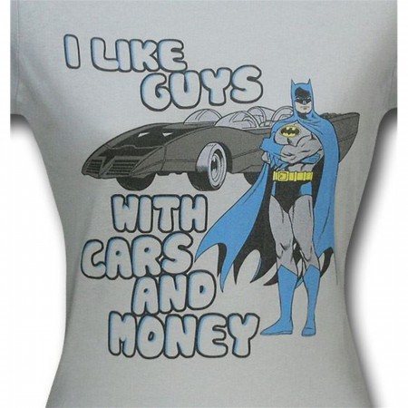I Like Cars and Money Batman Women's T-Shirt