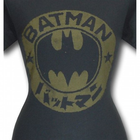 Batman Bushido Symbol Junkfood Juniors T-Shirt