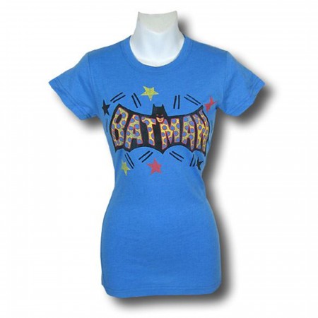 Batman Juniors Confetti Junk Food T-Shirt