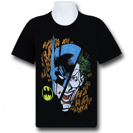 Batman Juvenile Joker Broken Visage T-Shirt
