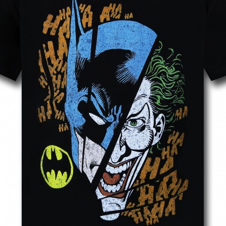 Batman Juvenile Joker Broken Visage T-Shirt