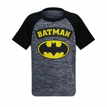 Batman Symbol Kids Space Dye T-Shirt