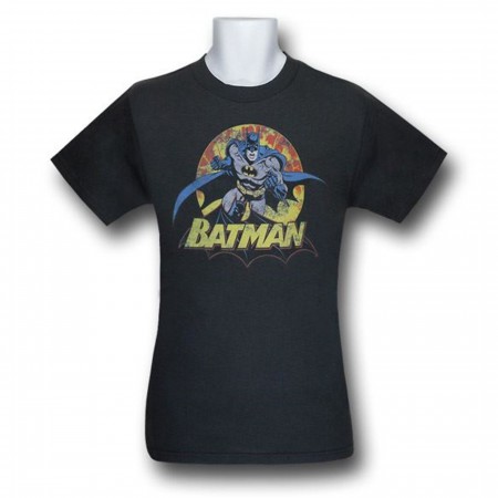 Batman Sunburst Fury Kids T-Shirt