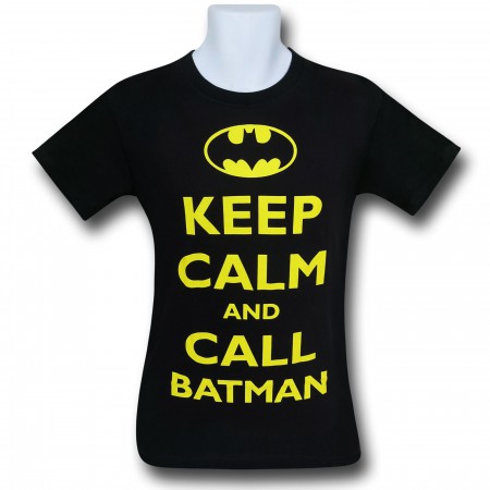 Batman Keep Calm and Call Batman T-Shirt