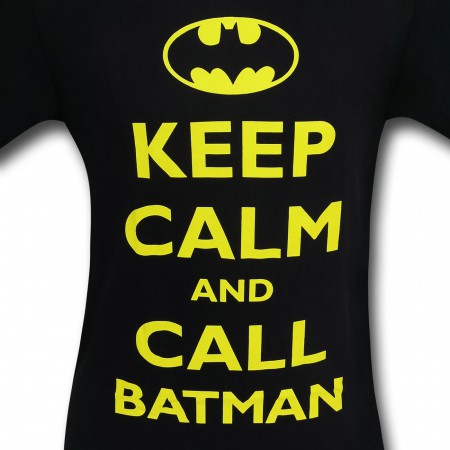 Batman Keep Calm and Call Batman T-Shirt