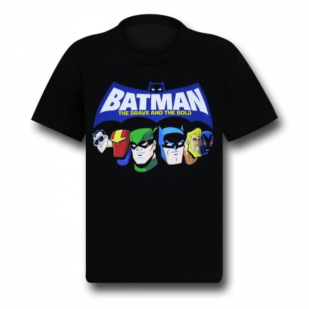 Batman Kids Brave And The Bold Heads T-Shirt