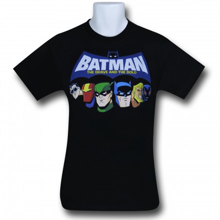 Batman Kids Brave And The Bold Heads T-Shirt