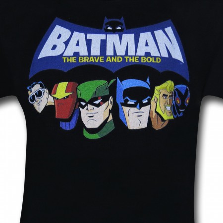 Batman Kids Brave And The Bold Heads T-Shirt