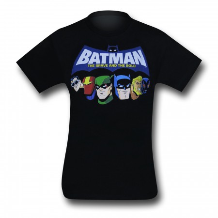 Batman Kids Brave And The Bold Heads T-Shirt