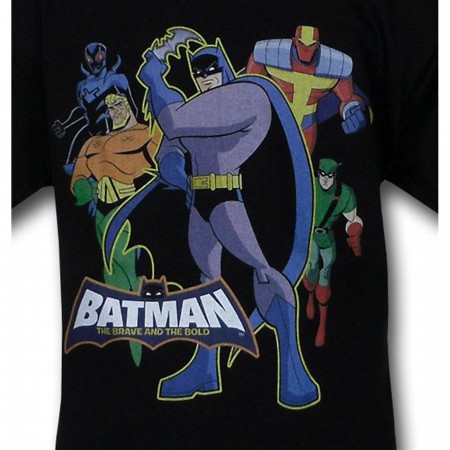Batman Kids Brave And The Bold Heroes T-Shirt