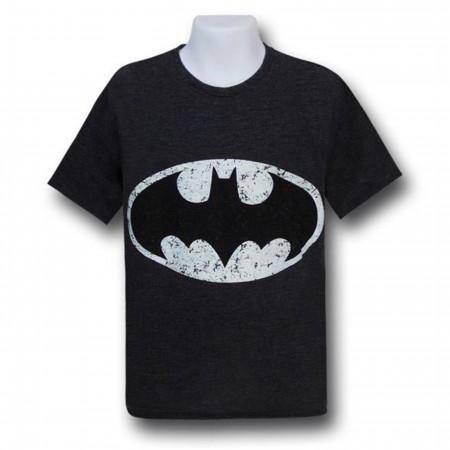 Batman Greyscale Glow in the Dark Kids T-Shirt