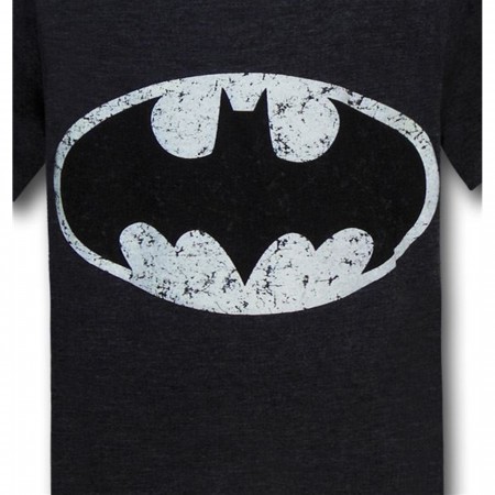 Batman Greyscale Glow in the Dark Kids T-Shirt