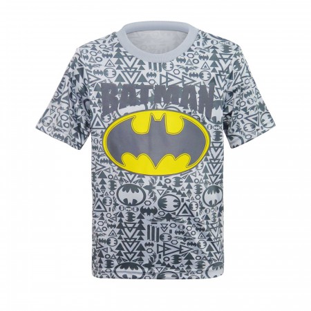 Batman Kids Sublimated T-Shirt & Shorts Set