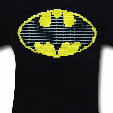 Batman Lego Gel Ink Logo Kids T-Shirt