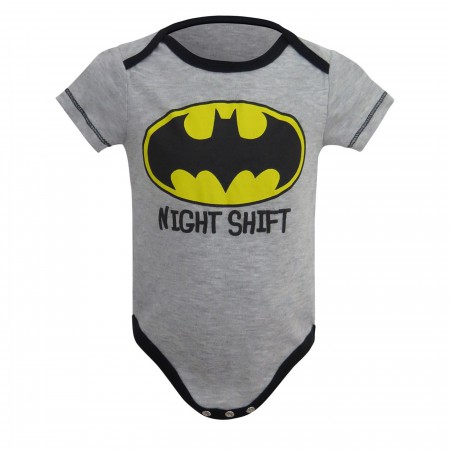 Batman Superhero Night Shift Newborn 3-Piece Set