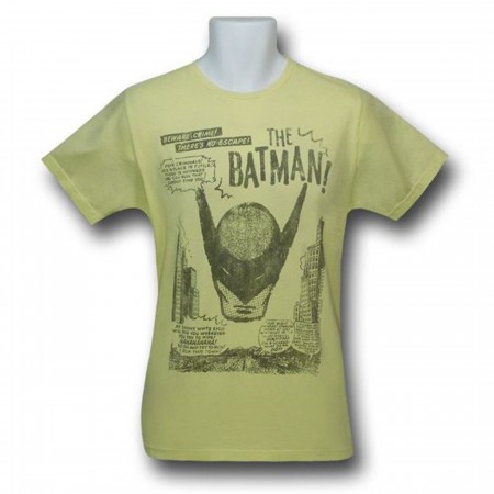 Batman Beware Crime Junk Food T-Shirt