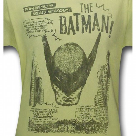 Batman Beware Crime Junk Food T-Shirt