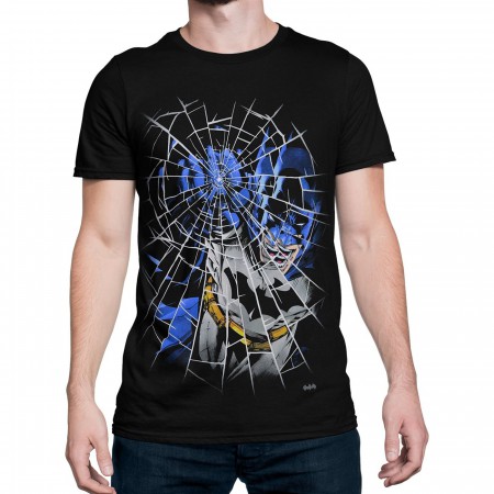 Batman Punching Glass Men's T-Shirt