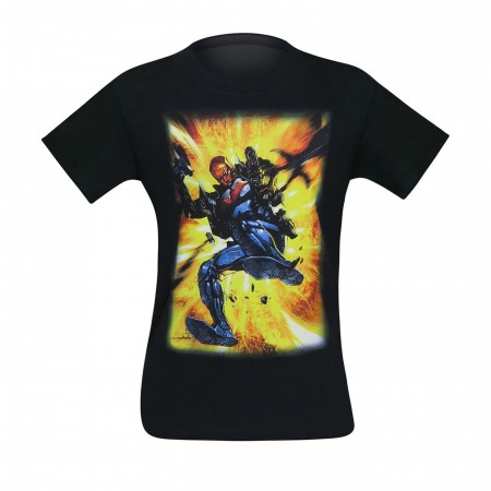 Red Hood Jason Todd Action Shot Men's T-Shirt