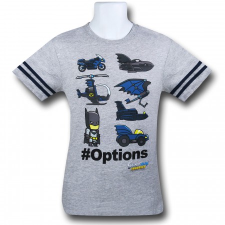 Batman Scribblenauts #OPTIONS Kids Athletic T-Shirt