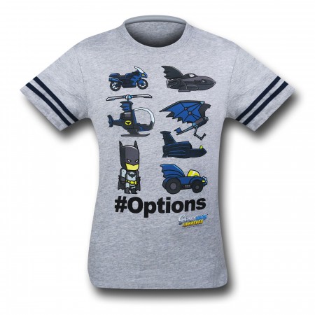 Batman Scribblenauts #OPTIONS Kids Athletic T-Shirt