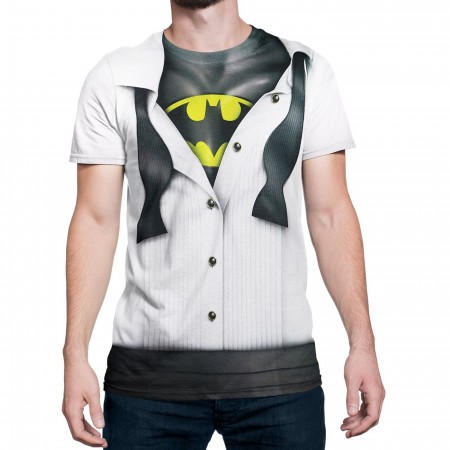 Batman Tuxedo Costume Reveal Sublimated T-Shirt